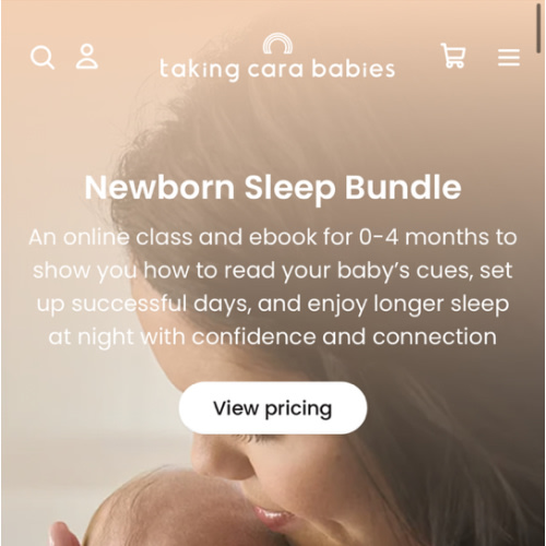 Newborn Sleep Bundle | Taking Cara Babies