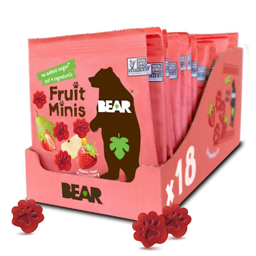 BEAR Real Fruit Snack Minis
