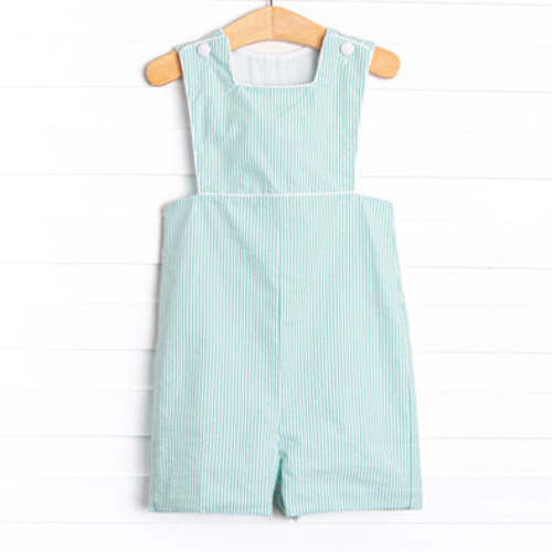 Seaside Seersucker Jon Jon, Green – Stitchy Fish