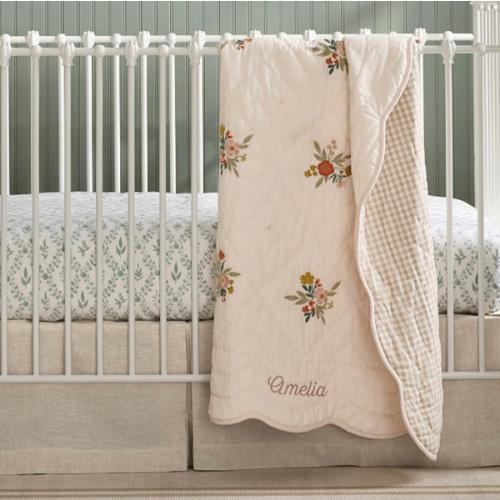 Baby Quilt- floral
