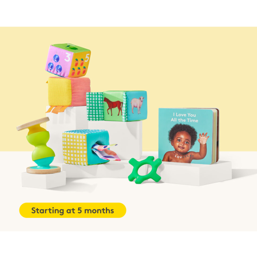 Baby Movement Mini Kit | Gross Motor Development Toys for 5+ Months Old | Lovevery