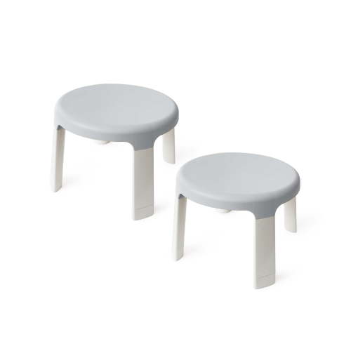 Oribel Portaplay Wonderland Adventures Child Stools, Grey, Toddler, Sturdy, Lightweight, Unisex