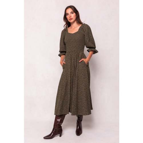 Teagan Dress in Woodland Floral