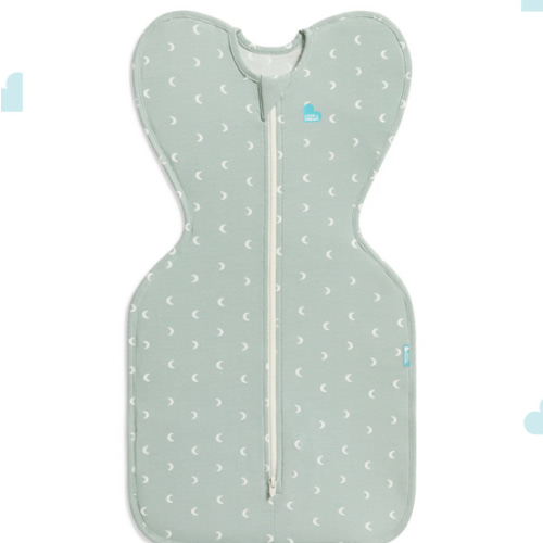 Swaddle Up™ 1.0 TOG Cotton Olive Moon