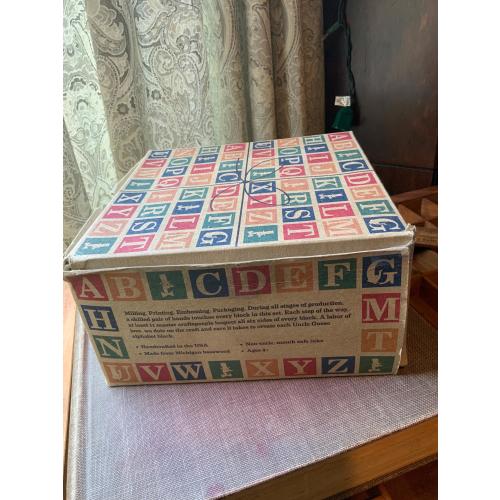 Uncle Goose Classic ABC Blocks - 28 in box