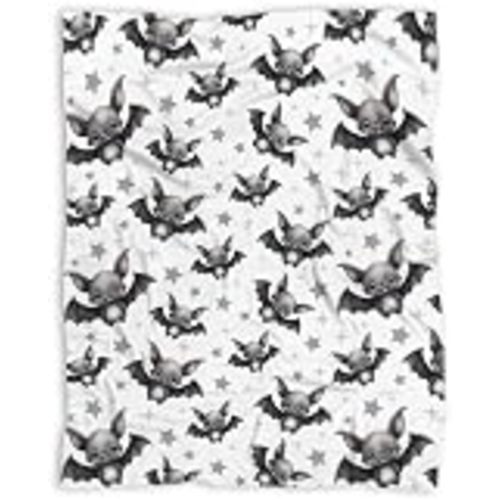 Bat Blanket Halloween Blanket for Boys Girls Gothic Stuff,40x30in | Bat Throw Blanket Gothic Blanket Halloween Gifts for Kids Adult Halloween Gifts Soft Fleece Blankets for Sofa Bed Decor