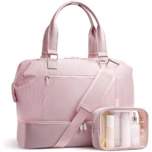 TOPEAST Travel Duffle Bag, Weekender Bags for Women with Shoe Compartment