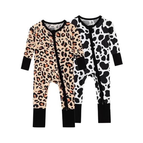 Baby Viscose from Bamboo Footless Pajamas Boys Girls Zippy Pjs Sleep 'N Play Romper - 0-24 Months