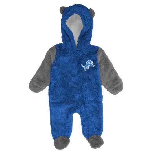 Detroit Lions Cozy Bear Onesie
