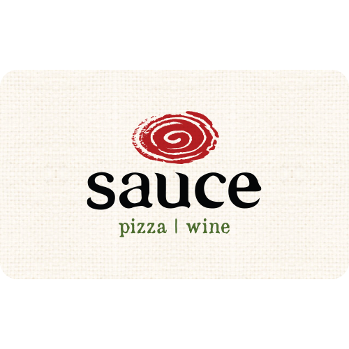 Sauce Pizza & Wine | eGift Card | Personalize Card