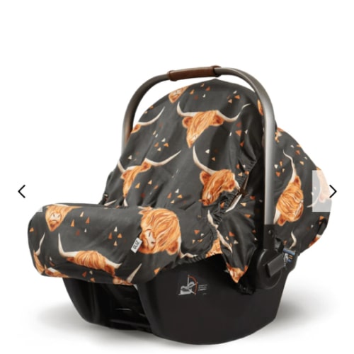 Gliz Design | Summer Lite Covers - Highland Cow (Grey)