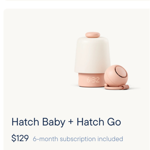 Hatch Baby and Go bundle