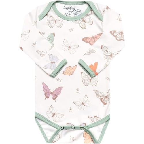 Copper Pearl Long Sleeve Bodysuit Luna