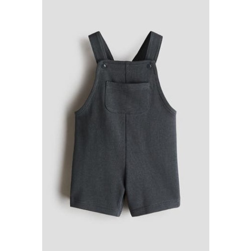 Sweatshirt Dungaree Shorts, 0-3M