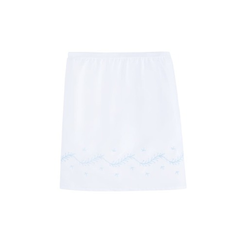 Kids' Embroidered Crib Skirt