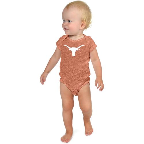 Little King NCAA Knobby Short Sleeve Romper Bodysuit-Big Logo -Sizes 0-3M 6M 12M 18M