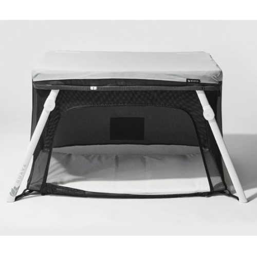 Lotus Crib Fun Shade: Pack & Play Crib Shade/Sun Cover for the Lotus – Guava Family, Gray