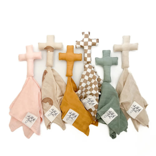 Cross Child of God Blankie – OUR HOUSE ABOVE