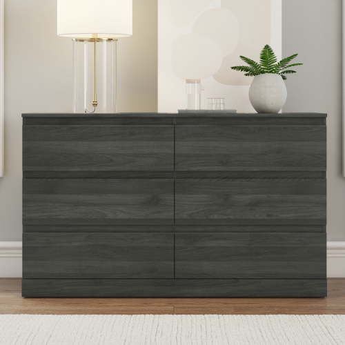 Brindle 6 Drawer Dresser, Espresso, by Hillsdale Living Essentials