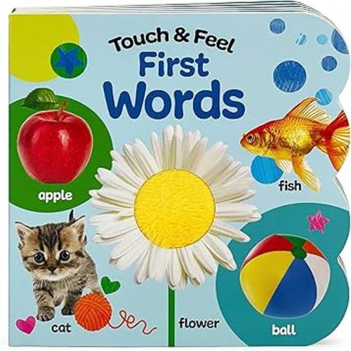 Touch and Feel: First Words - Baby & Toddler Sensory Board Book