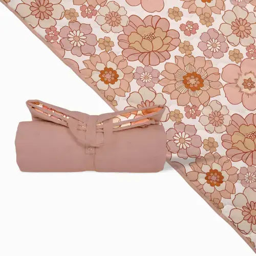 Blooms Picnic Blanket – Toki Kids