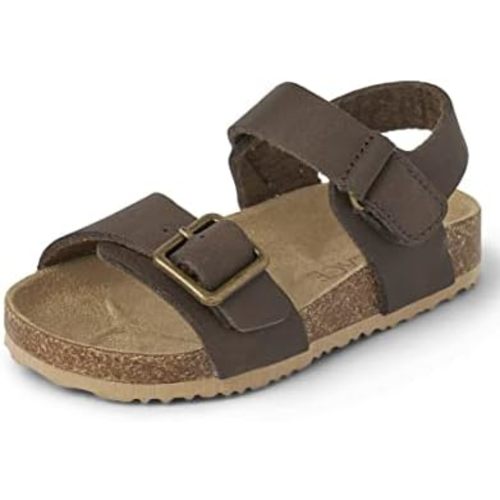 The Children's Place boys Baby Boys and Toddler Casual Adjustable Double Buckle Flat Sandals