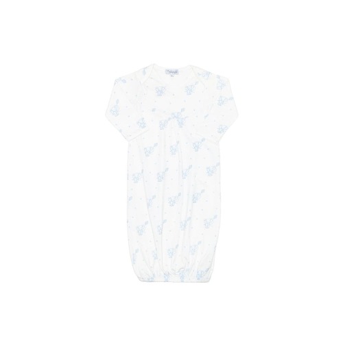 Nellapima Blue Elephant Gown - Baby | Nordstrom