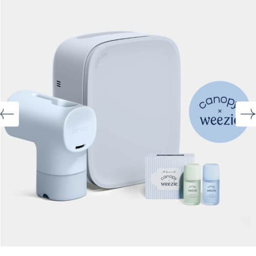 Canopy x Weezie Bundle Air Purifier & Bath Filter