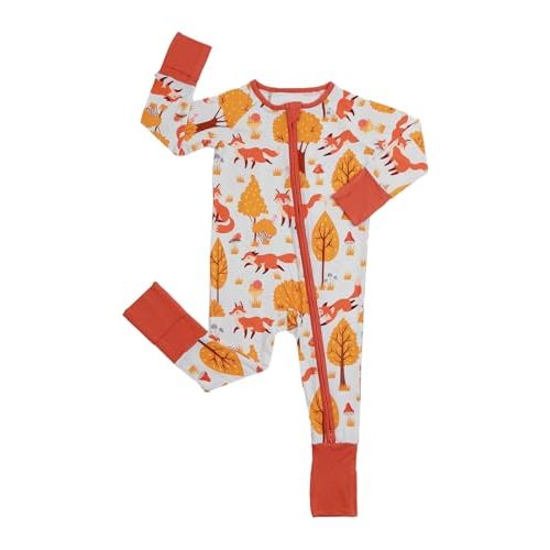 SUZEL Baby Viscose from Bamboo Pajamas - Infant Boys Girls Footless Zippy Pjs Sleep 'N Play Clothes - One Piece Romper