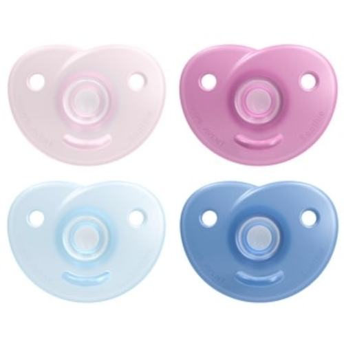 Philips Avent SCF099/00 Soothie Heart Pacifier 0-3m, mixed case, 2 pack - Multi