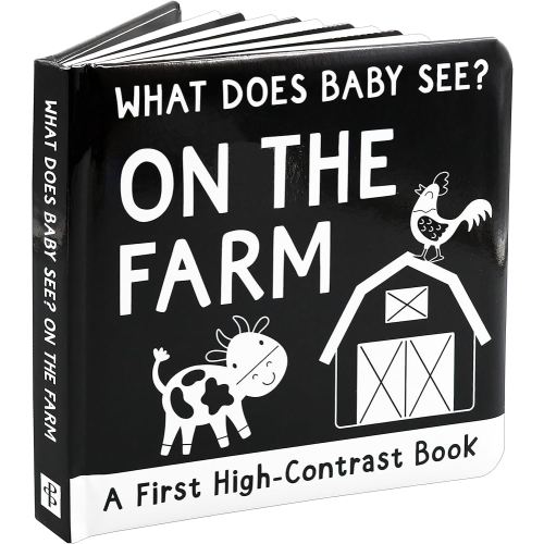 What Does Baby See? On the Farm (High Contrast Board Book)