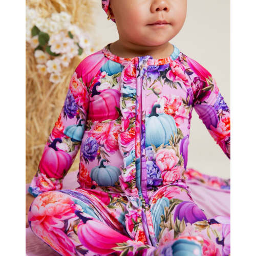 Pretty Little Patch Convertible Ruffle Romper
