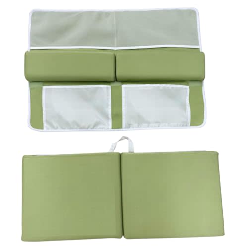 Rylor Baby Bath Kneeler & Elbow Rest Pad - Extra Thick Foam Cushion for Bathing Infants & Toddlers - Non-Slip, Comfortable Support (Green)