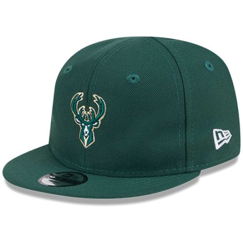 Milwaukee Bucks New Era Newborn & Infant My First 9FIFTY Adjustable Hat - Hunter Green