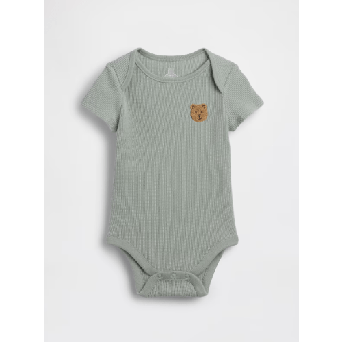 babygap Baby First Favorites Waffle Bodysuit