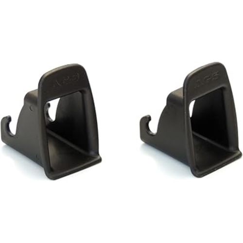 1 Pair Car Seat Isofix Guide Groove Car Child Seat ISOFIX Locater Guide Universal Fit Black