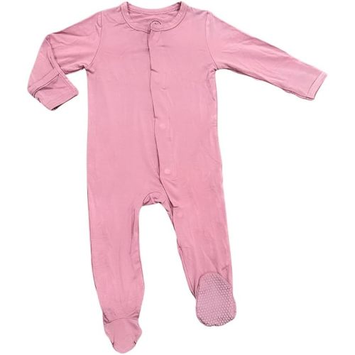 Avee & Co Footie Pajamas - Quick Magnetic Fastener Sleeper for Baby Boy and Girl (0-24 months)