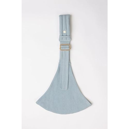 Mabē Monarch Toddler Sling Carrier – Ergonomic Hip Carry Support for Toddlers – Adjustable and Breathable Sling for Easy Up/Down & Comfortable Holding (16–45 lbs, Denim)