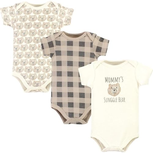 Hudson Baby Unisex Baby Cotton Bodysuits