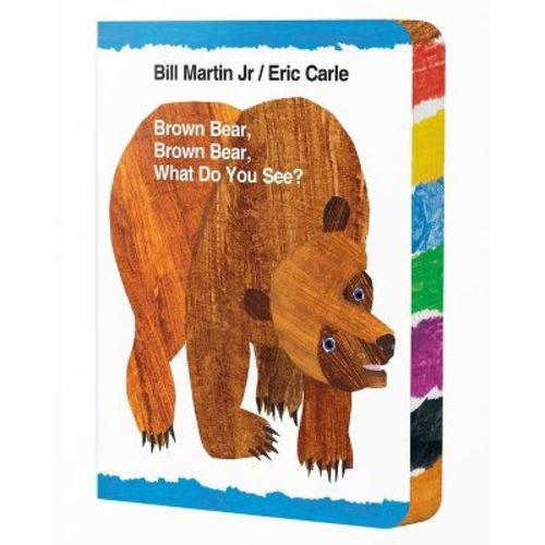 Brown Bear, Brown Bear, What Do You See?: Stamped Edges Special Edition - (Board Book)