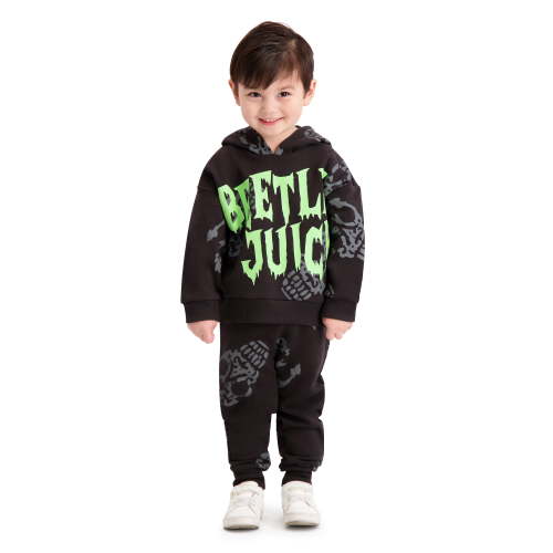 Beetle Juice Toddler Boys Printed Jogger Set, Sizes 12M-5T