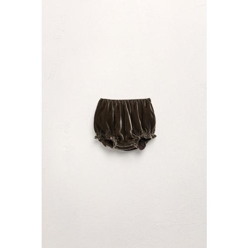 VELVET SILK BLEND ROMPER LIMITED EDITION - Dark green | ZARA United States