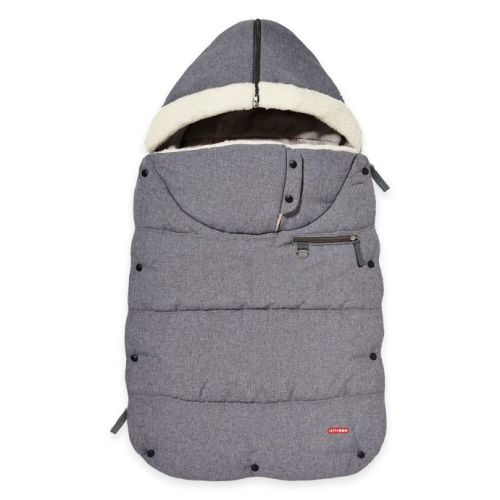 SKIP*HOP® Stroll & Go Three-Season Toddler Footmuff in Heather Grey