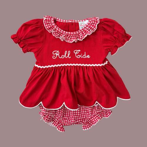 Go Team Diaper Set Roll Tide