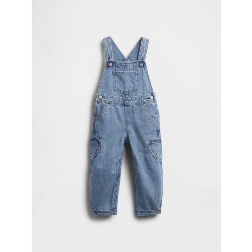 Baby & Toddler Heart Pocket Horseshoe Overalls