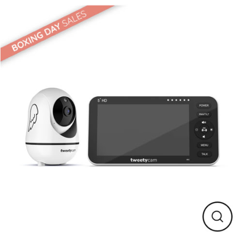 Tweetycam Baby monitor with camera