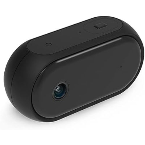 Tiny Traveler Add-On Camera for Classic Baby Car Monitor, 720P HD Extra Camera with Headrest Mount, Split Screen Dual Baby Monitoring, 2.4GHz Connection, 33 ft Range (Black, USB-C Version)