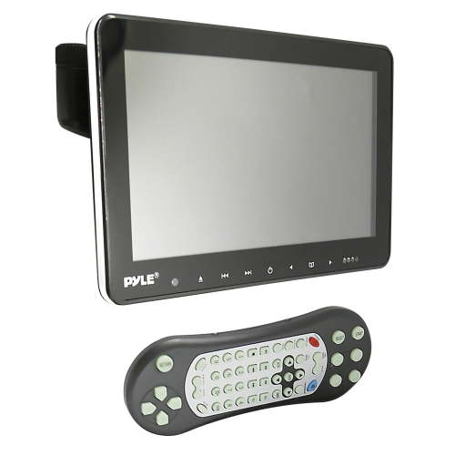 PYLE PLHRDVD103 - Vehicle Headrest Mount CD/DVD Player - Car Video Entertainment Display Monitor (10.5’’ -inch)