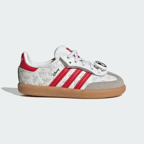 ADIDAS DISNEY SAMBA OG COMFORT CLOSURE ELASTIC LACE SHOES