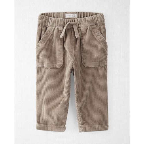 Baby Organic Cotton Corduroy Drawstring Pants - Little Planet | Carter's
